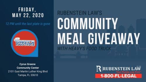Community meal giveaway