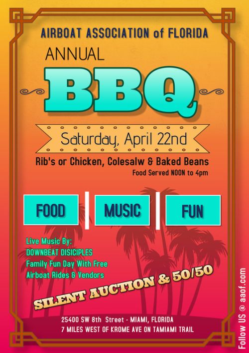 Airboat Association of Florida Annual BBQ